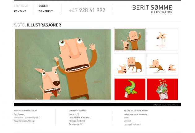 Berit S?mme, Illustrator