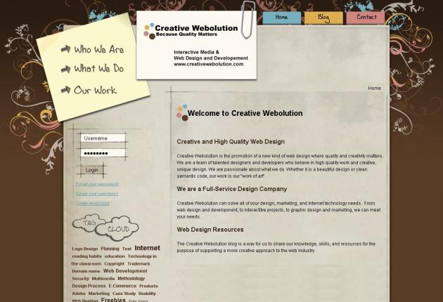 Creative Webolution