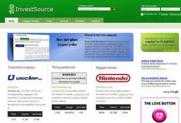 InvestSource, Inc. - Expert Investor Relations for