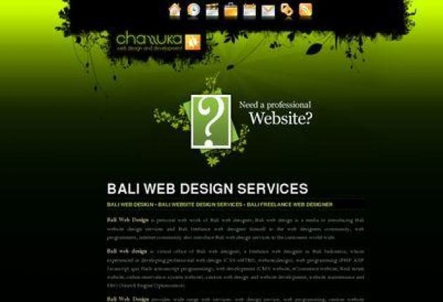 bali web design