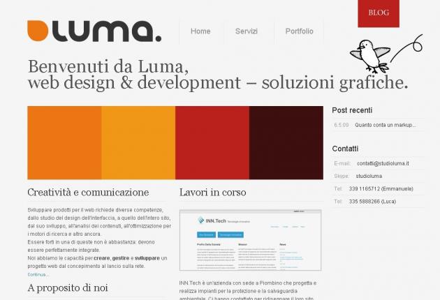 Luma | Web design 