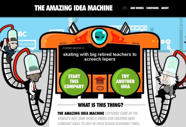 The Amazing Idea Machine