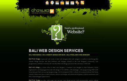 bali web design