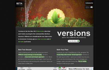 Versions app