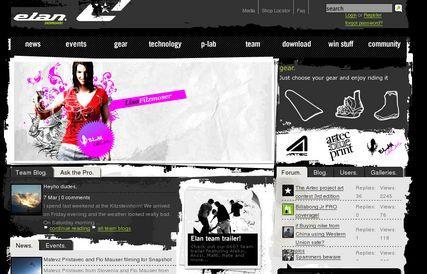 Elan snowboards