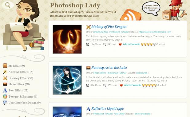 Photoshop Lady
