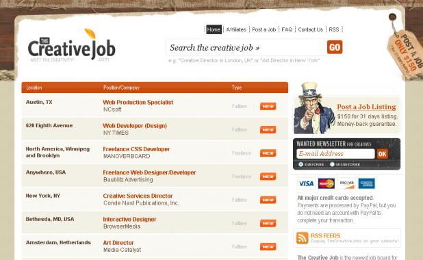 The Creative Job