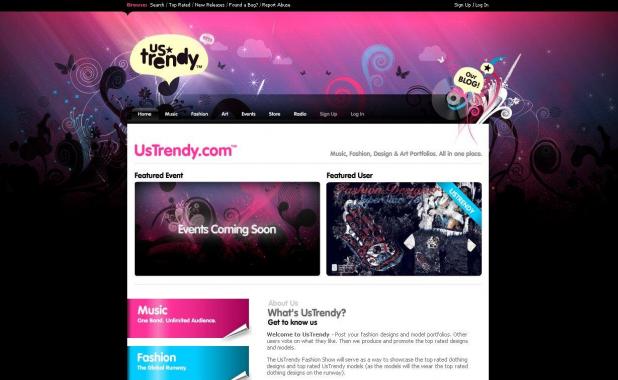 Ustrendy