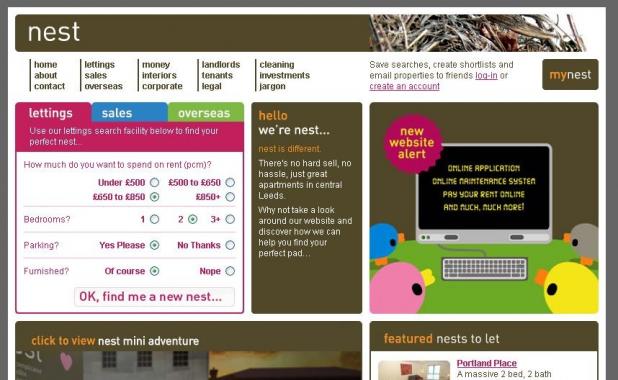Nest lettings