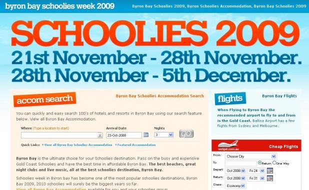 Byron Schoolies Week