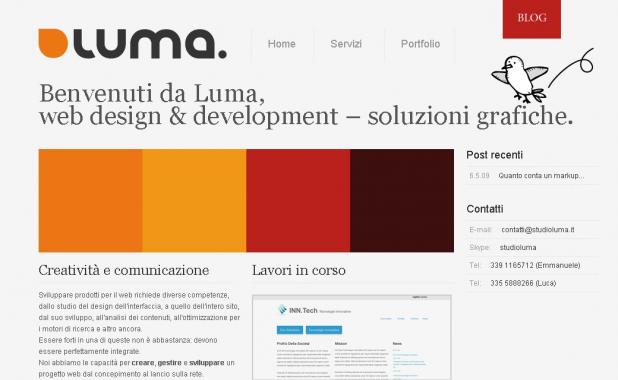 Luma | Web design 
