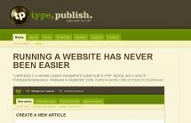 TypePublish CMS