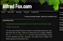Freelance Website Design - Alfredfox.com