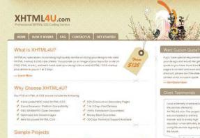 XHTML4U - PSD to HTML