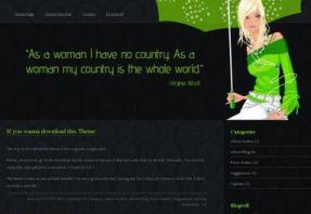 Lady In Green