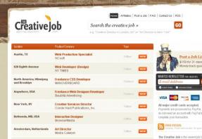 The Creative Job