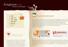 livingforart ~ freelance web designer ~ Croatia