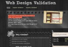 Web Design Validation