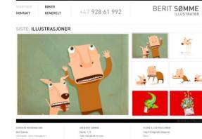 Berit S�mme, Illustrator