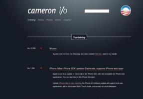 Cameron i/o