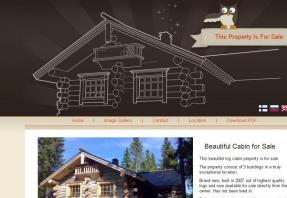 Beautiful log cabin for sale