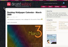 Decent Weblog