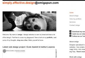 Design Portfolio of Omiga Pun