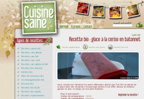 Cuisine saine
