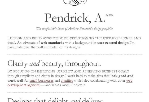 Andrew Pendrick