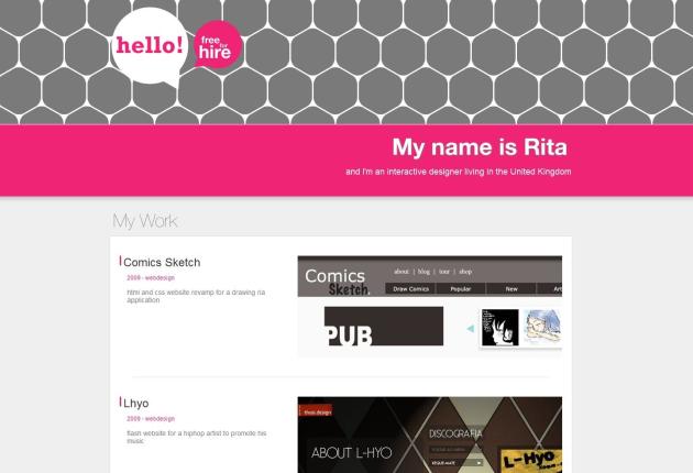 Rita Cruz Portfolio