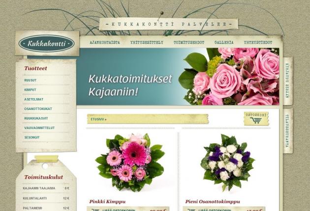 Flower Store Kukkakontti