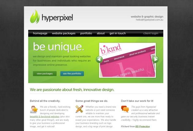 Hyperpixel Design
