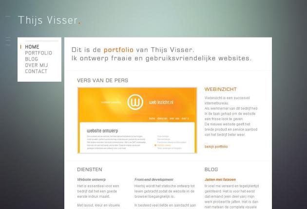 Thijs Visser webdesign