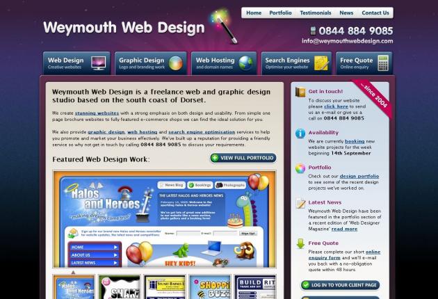 Weymouth Web Design