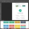Create a Website Flat Design in Photoshop using Flat UI (Video Tutorial)