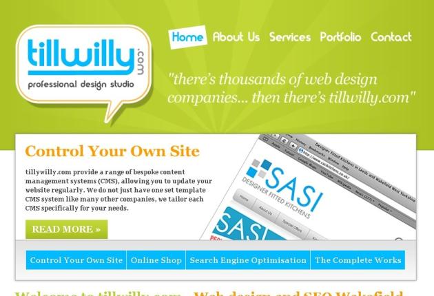 tillwilly web design