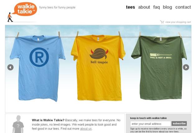 Walkie Talkie Tees