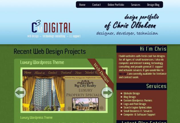 C3M Digital Web Design Portfolio