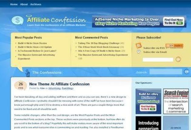 Affiliate Confession