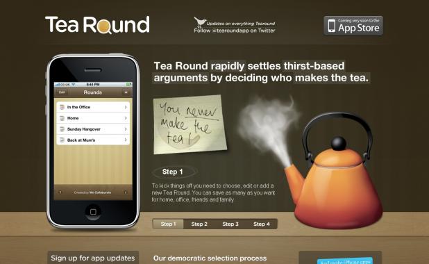 Tea Round App